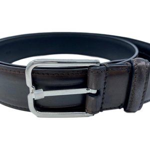 New Authentic Berluti Essence Scritto Leather Belt